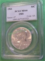 1966 Special Mint Set MS 66 PCGS Kennedy Half