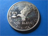Tri State Mint Bicentennial 1 oz Silver Round