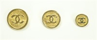Chanel Classic Logo Buttons