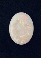 Cabochon Cut Natural Opal
