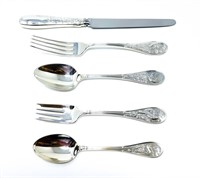 Five Piece Tiffany Silver Place Setting