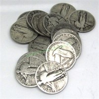 (20) Standing Liberty Quarters - 90% Silver