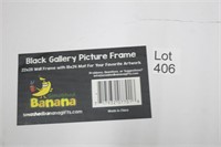 Smashed Banana Black Poster Frame