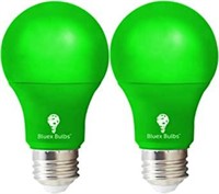 LED A19 Green Light Bulb