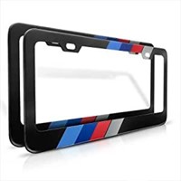 Matte Black License Plate Frames