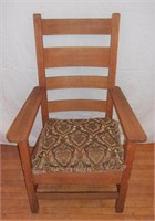 1940's Oak arm chair.