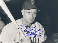 autographed Bobby Doerr baseball, Hall of Fame