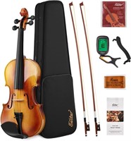 New $149 Eastar 4/4 Violin Set Full Size Fiddle