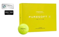 New Pure Soft X Yellow Golf Balls Box of 12