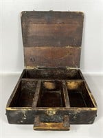 Vintage Wooden Small Tool Box