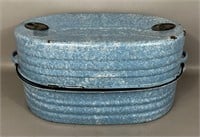 Antique Lisk Graniteware Roasting Pan