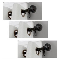 New Set of 3 Window Curtain Rods