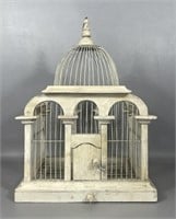 Vintage Wooden Bird Cage