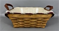 Small Longaberger Basket with Handles