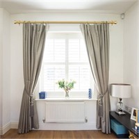 New $38 Time Forest Heavy Duty Curtain Rods for