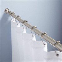New Spring Tension Curtain Rod - 54-90 Inches
