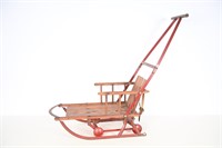Vintage Child's Convertible Sled Stroller