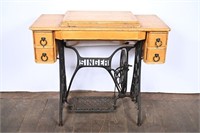 Antique Singer Treadle Sewing Machine 201