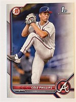 COLE PHILLIPS 2022 BOWMAN DRAFT