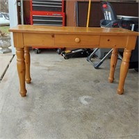 Wood sofa table-has some wear-see pics