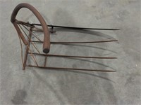 Antique scythe / cradle