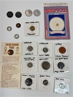 Old tokens - sales, transit, presidenti, mini $20