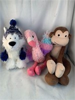 Lot of 3 Plushies