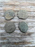 Uncleaned dug Roman coins (very old)