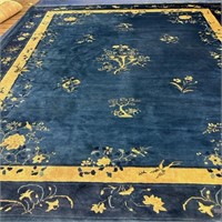 Antique Hand Knotted Peking Chinise Rug 10x12 ft #