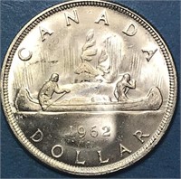 1962 Silver Dollar Canada