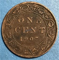 1907 Large Cent Canada