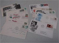 1st Day of Issue Postmarked Stamp Envelopes