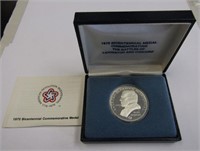 One Ounce 90% Silver Comemorative Medal
