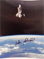 Space Shuttle Challenger STS 7 astronaut autograph