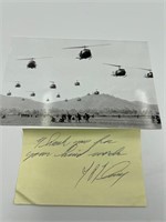 USAF Vietnam War Medal of Honor rec autograph