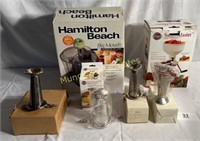Hamilton Beach Juice Extractor and Noprp Sauce Mas
