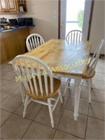 Kitchen Table with Four Chairs