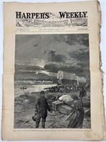 1890 Harpers Weekly - Chicago Fair and BASEBALL