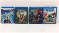 Disney Pixar Blu-Ray and DVD Frozen Tangled