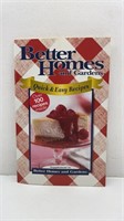Better Homes and Gardens Quick and Easy Recipes