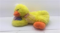 Plush Baby Duck with Easter Egg