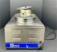 Seco Server Double Well Food Warmer W/ Accessories
