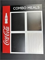 Coca-Cola Combo Meals Display/Order Sign