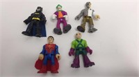 DC Comics 3 inch Figurines Batman Joker Superman
