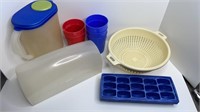 Plastic Ware Food Strainer Ice Cube Trays Cups