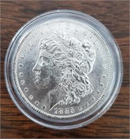 1885-O  Morgan Silver Dollar