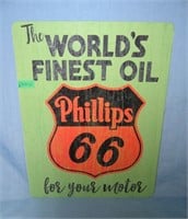 Phillips 66 the worlds finest oil retro style adve