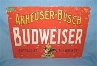 Budweiser Beer retro style advertising sign