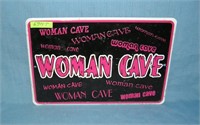 Woman Cave display sign
