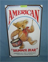 American Drummer bear teddy bear by the American T